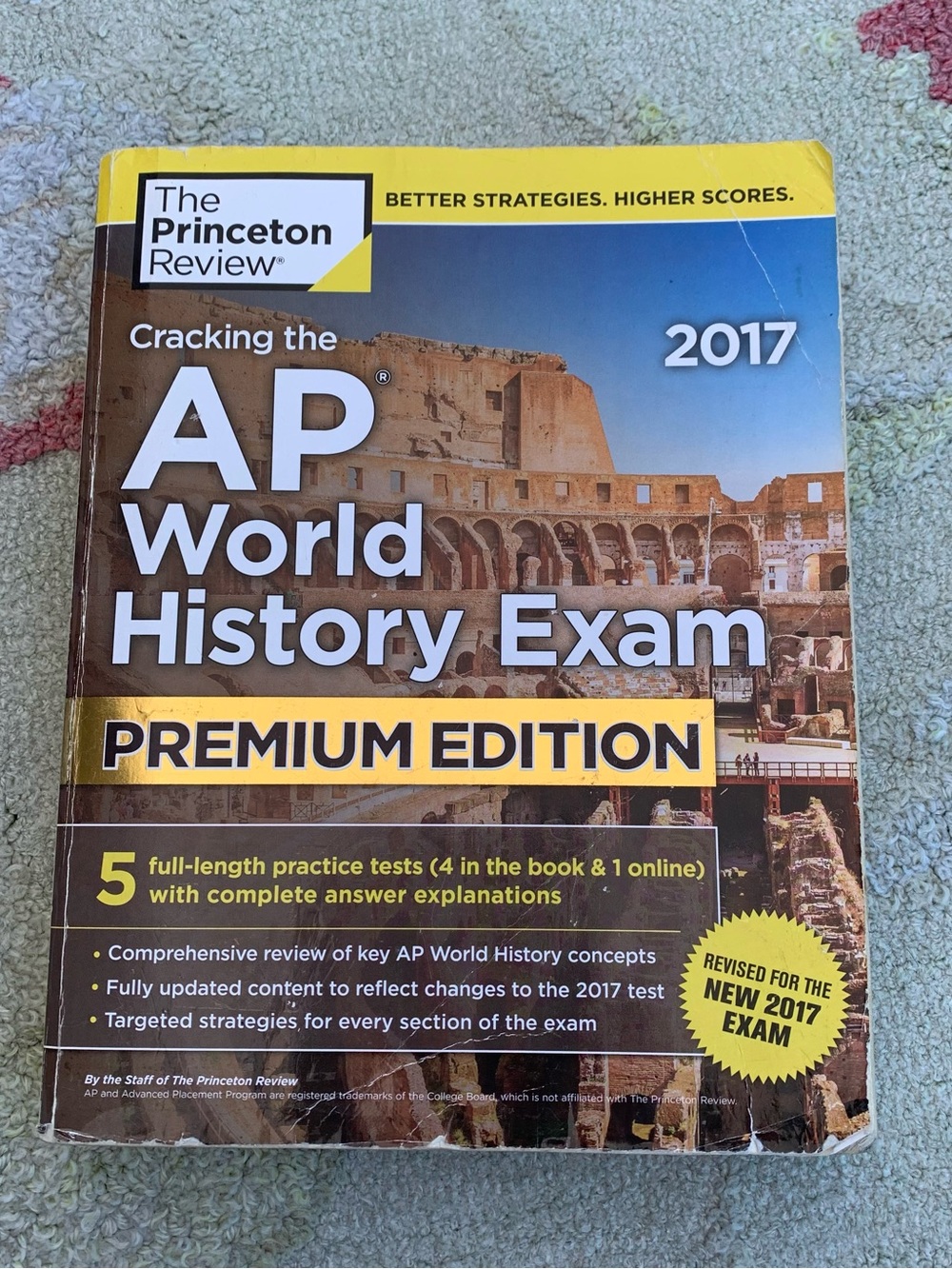 Cracking the AP World History Exam 2017, Premium Edition